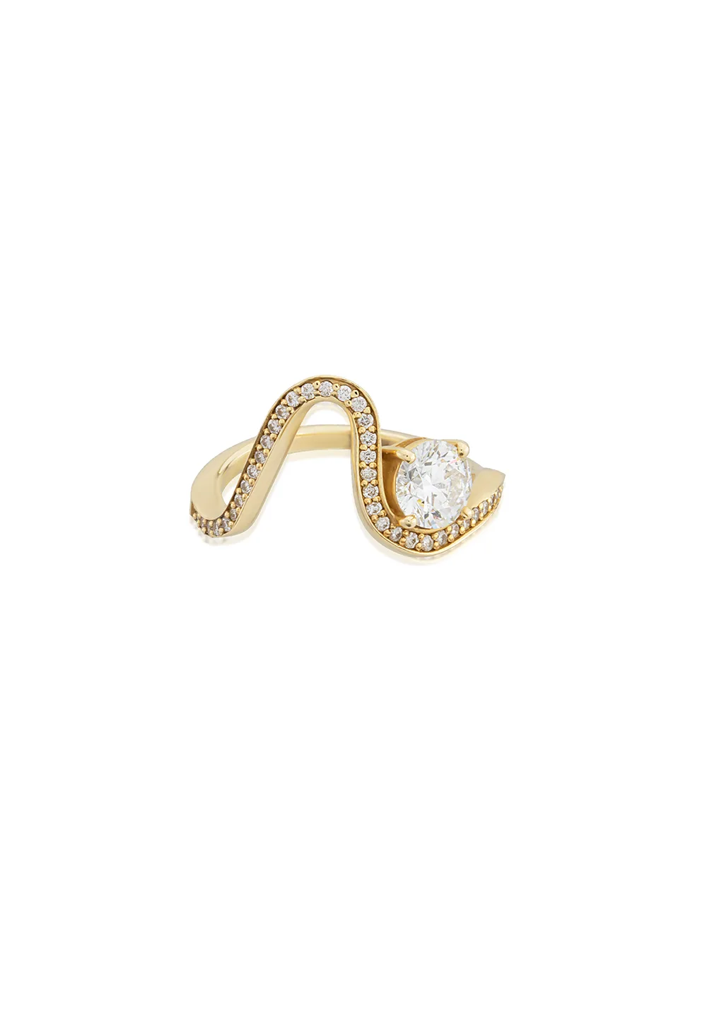 Diamond Flow Ring